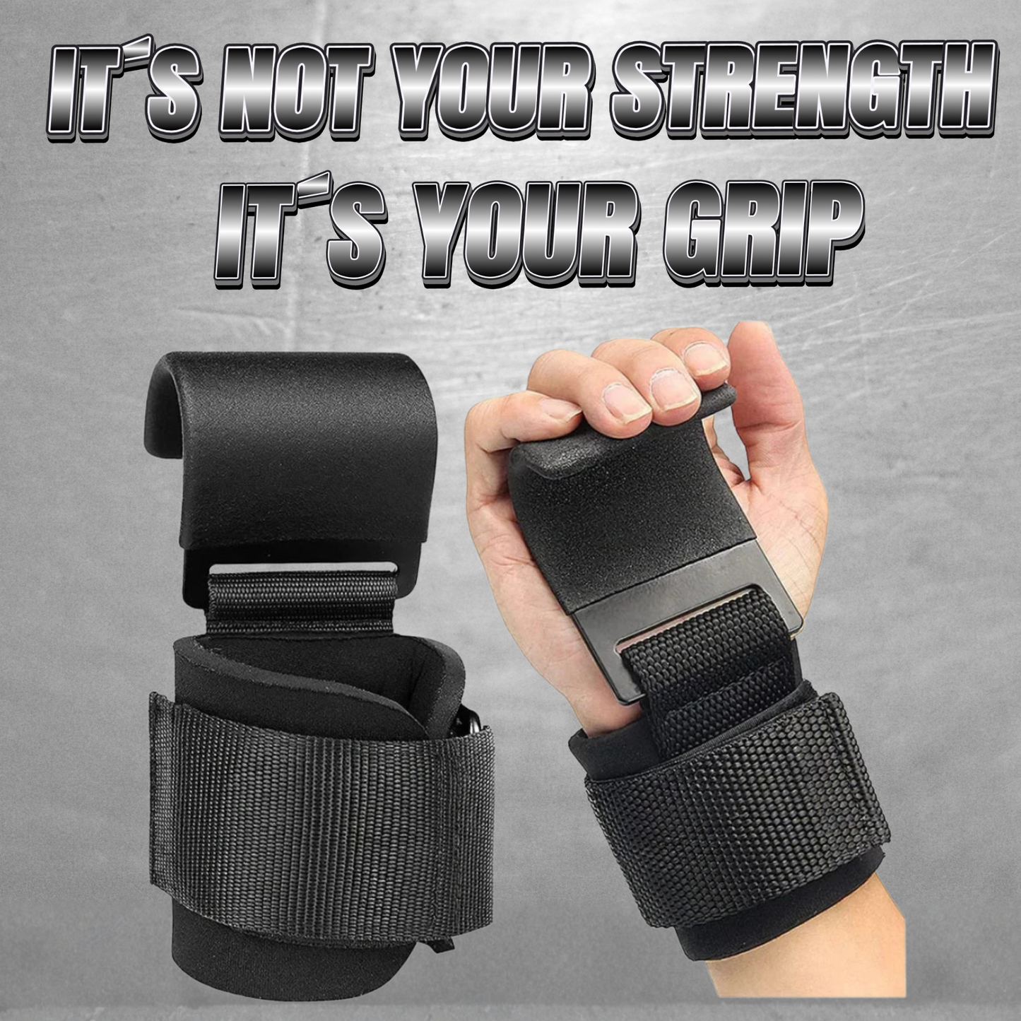 Heavy Lifting Hook Grips